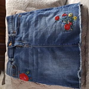 J.Crew Demin Skirt. Size 00